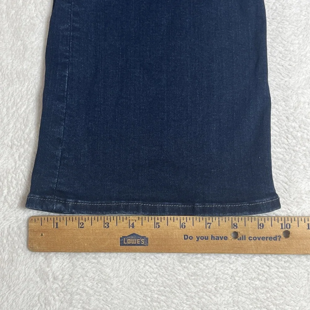 Kut From The Kloth Womens 12 Natalie High Rise Bootcut Jeans Blue Flap Pocket